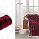 Touchat Sherpa Red and Black Throw Blanket | $18 | Amazon | Clip Coupon